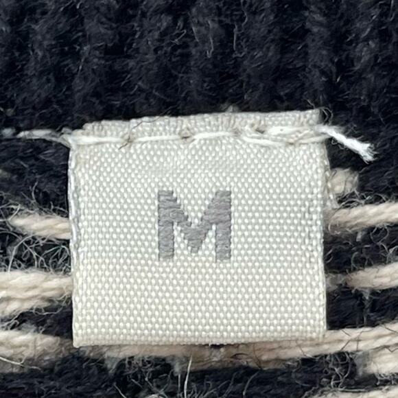 Nomadic Traders Grandmacore Full Zip Ramie Blend Knit Normcore Sweater Medium - Picture 7 of 9